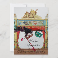 MARDI GRAS MASQUERADE BALL THEAATER BÜHNE Silber