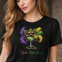 Mardi Gras Masquerade Mask- und Martini-Party