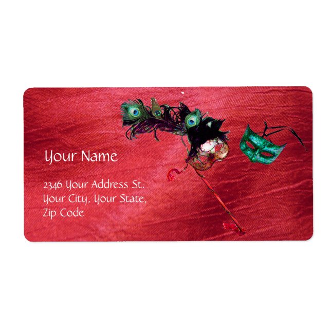 MARDI GRAS MASQUERADE Seide (Vorne)