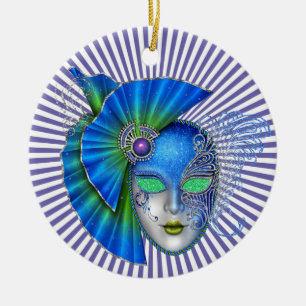 Mardi Gras - Masquerade - SRF Keramikornament