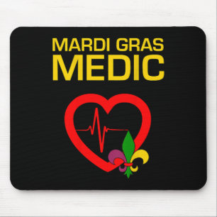Mardi Gras Medic Mousepad