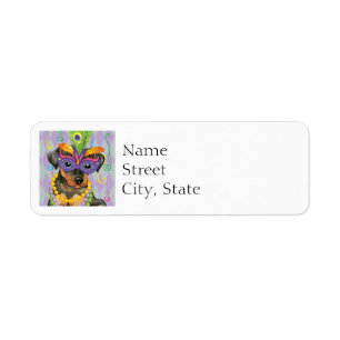 Mardi Gras Min Button