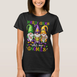 Mardi Gras mit meiner Gnomies-Squad-Gnome 2025 Kos T-Shirt