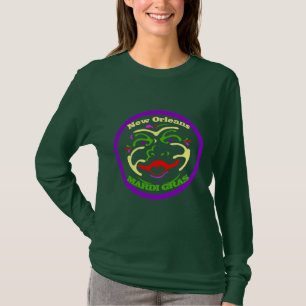 Mardi Gras Moon Face T-Shirt