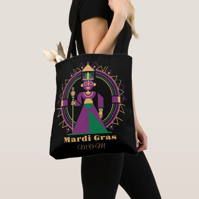 Mardi Gras Mutter 2026 Königin Tasche (Von Nahem)