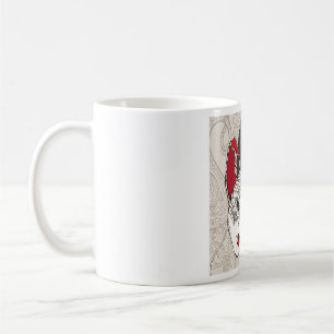 Mardi Gras Narrenmaske Venetianischer Karneval Kaffeetasse