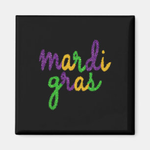 Mardi Gras New Orleans Frische Pasta machen Magnet