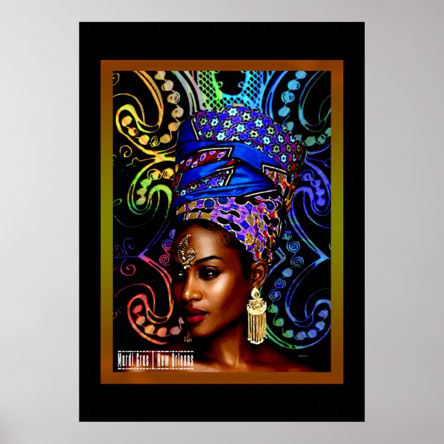 Mardi Gras | New Orleans Poster (Vorne)