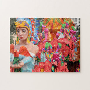 Mardi Gras New Orleans. Puzzle
