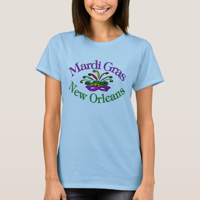 Mardi Gras New Orleans T - Shirt (Vorderseite)