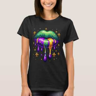 Mardi Gras Outfit Kostüme Männer Frauen Mardi Gras T-Shirt