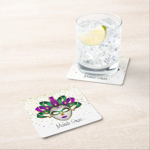 Mardi Gras Paper Untersetzer