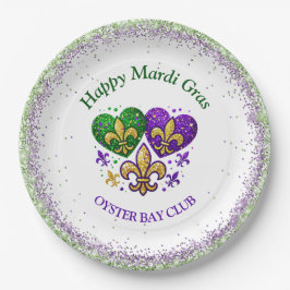 Mardi Gras Pappteller