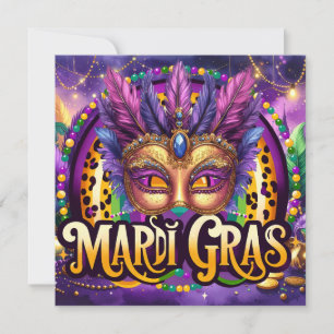 Mardi Gras Party – Louisiana Save The Date