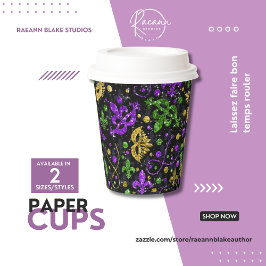 Mardi Gras Party Paper Cup Pappbecher