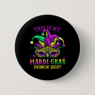 Mardi Gras Party Ristorante da Valentino Button