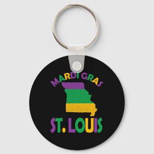 Mardi Gras Party St. Louis Missouri Schlüsselanhänger