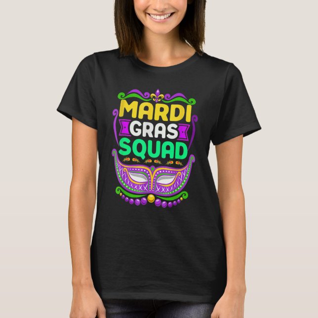 Mardi Gras Piazza della Riforma Party T-Shirt (Vorderseite)