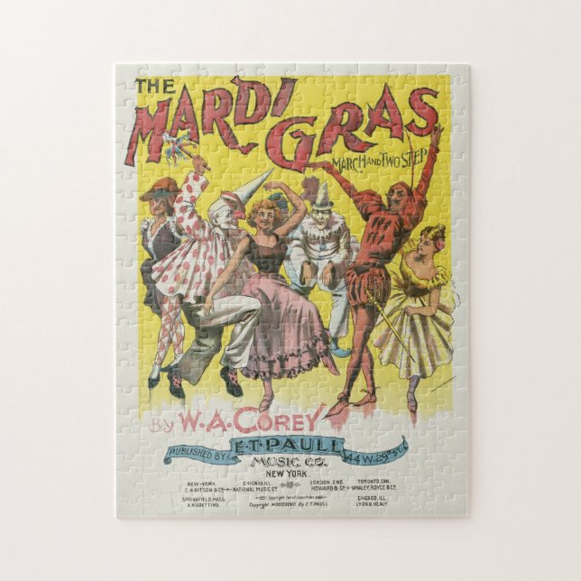 Mardi Gras Poster (Vertikal)