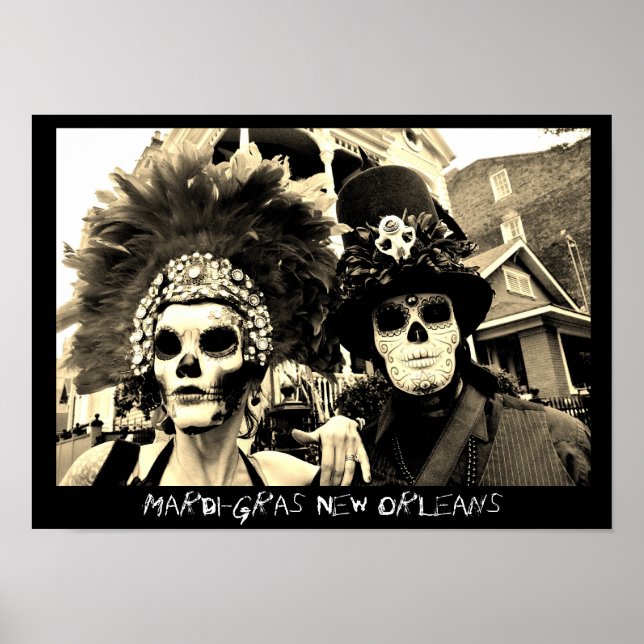 Mardi-Gras Poster (Vorne)