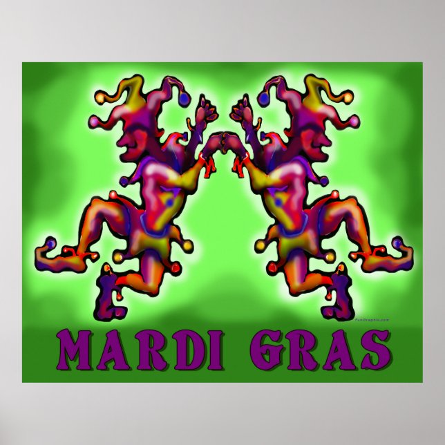 Mardi Gras Poster (Vorne)