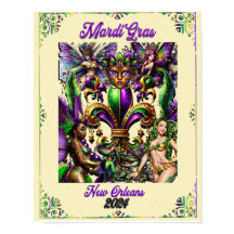 Mardi Gras Poster 2024