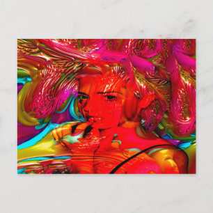 Mardi Gras Postkarte