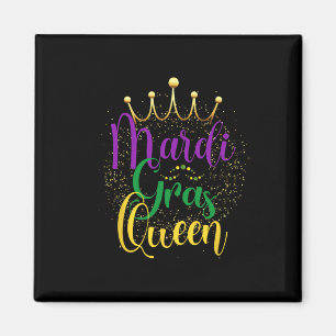 Mardi Gras Queen Parade Kostüm Party Frauen Gesche Magnet