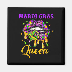 Mardi Gras Queen Parade Kostüm Party Frauen Gesche Magnet
