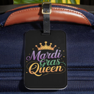 Mardi Gras Queen Parade Kostüme Party Gepäckanhänger