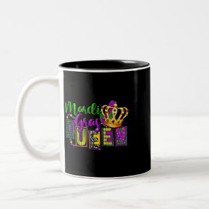 Mardi Gras Queen Parade Kostüme Party Mardi Zweifarbige Tasse