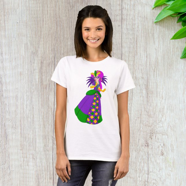 Mardi Gras Queen Womens T - Shirt (Von Creator hochgeladen)