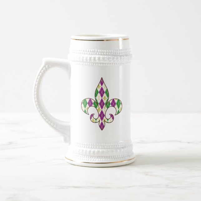 Mardi Gras Raute Tasse (Links)