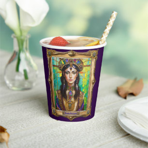 Mardi Gras Realm Portraits - Die kreolische Prinze Pappbecher