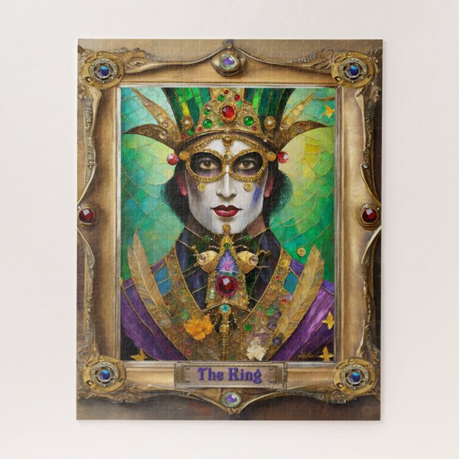 Mardi Gras Realm Portraits - The King (Vertikal)