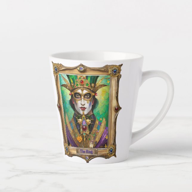 Mardi Gras Realm Portraits - The King Milchtasse (Rechts)