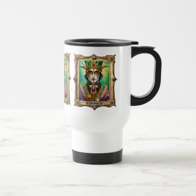 Mardi Gras Realm Portraits - The King Reisebecher (Rechts)