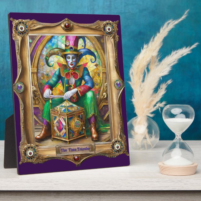 Mardi Gras Realm Portraits - The Time Traveller Fotoplatte (Seite)