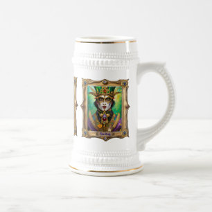 Mardi Gras Realm Porträts - Der König Bierglas