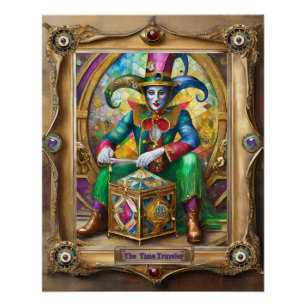 Mardi Gras Realm-Porträts - Der Zeitreisende Poster