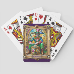 Mardi Gras Realm-Porträts - Der Zeitreisende Spielkarten