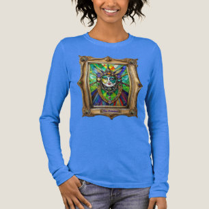 Mardi Gras Realm Porträts - Die Priesterin Tri-Blend Shirt