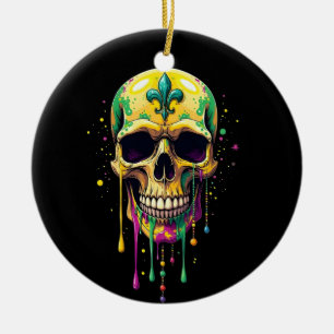 Mardi Gras Schifffahrtsgesellschaft Luganersee Keramik Ornament