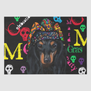 Mardi GRAS Seidenpapier