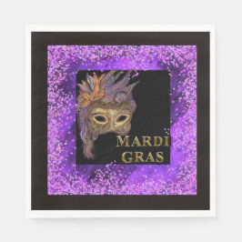 Mardi Gras Serviette
