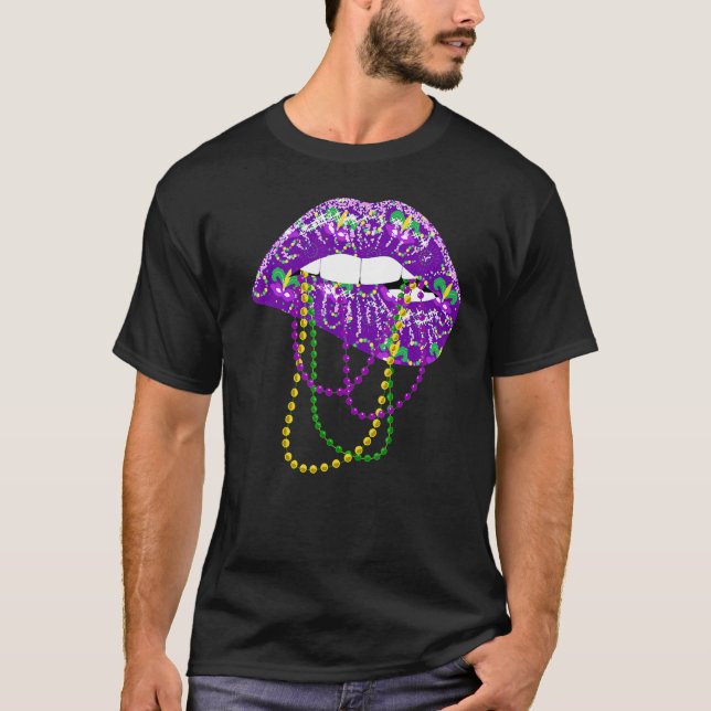 Mardi Gras Shirt für Frauen (Vorderseite)
