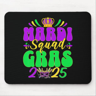 Mardi Gras Squad 2025 Mardi Gras Group Matching CE Mousepad