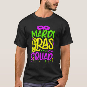 Mardi Gras Squad Festival Party Kostüm m T-Shirt