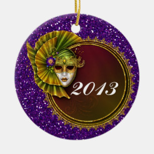 Mardi Gras - SRF Keramikornament