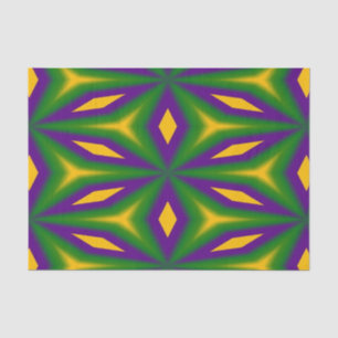 Mardi Gras Star Seidenpapier